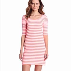 Lilly Pulitzer kaley dress in coral stripe